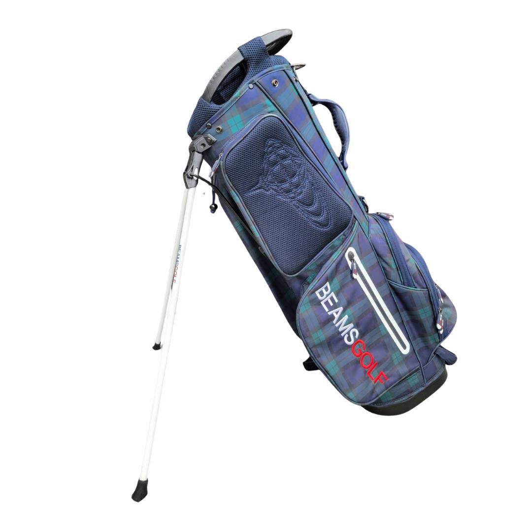 BEAMS GOLF ブラックウォッチ スタンド キャディバッグ