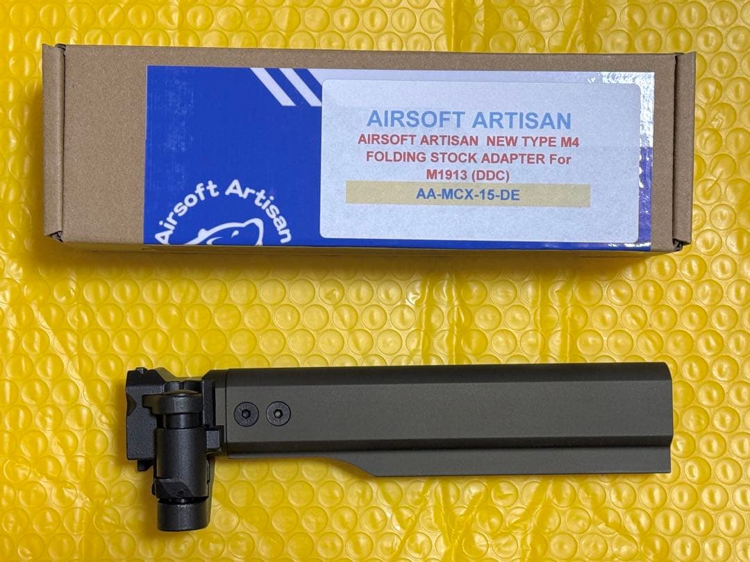 Airsoft Artisan M4フォールディングストックアダプター MCX
