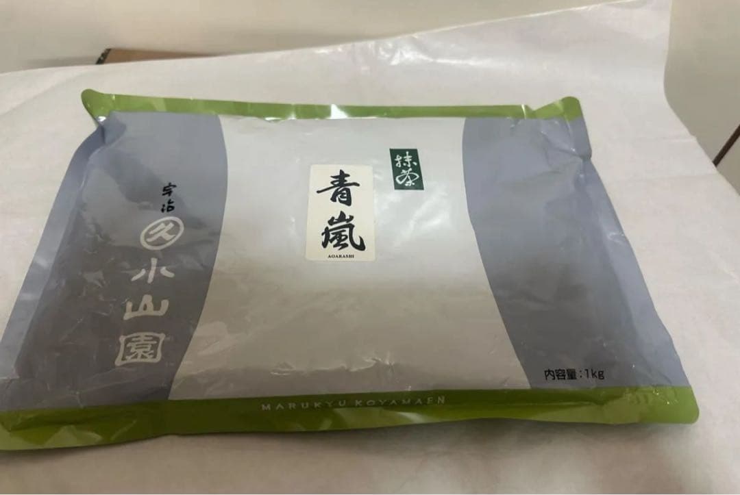 【正規品】丸久小山園 抹茶 青嵐 1kg袋入り　青嵐1000g