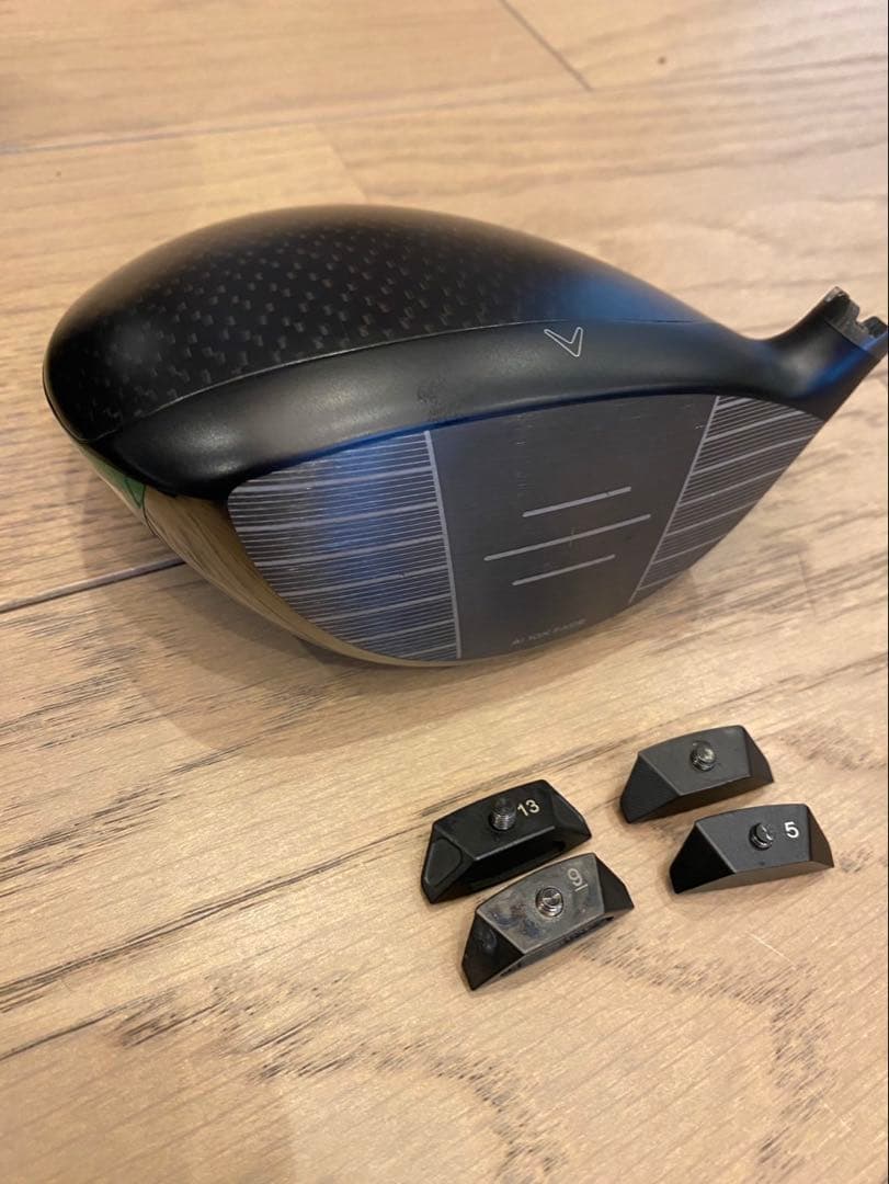 キャロウェイエリート 10K 9度ドライバー ヘッドのみ。 カバー付き