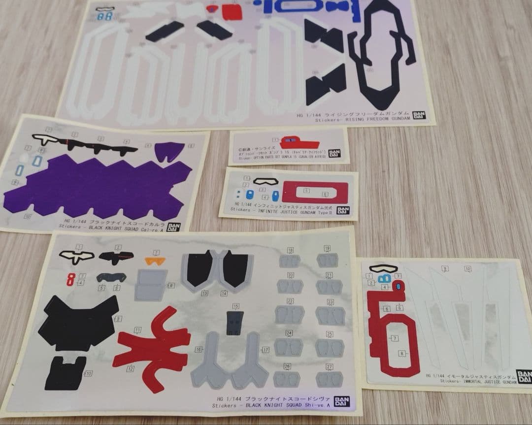 [ジャンク品]ガンプラSEED FREEDOM系キット詰め合わせ