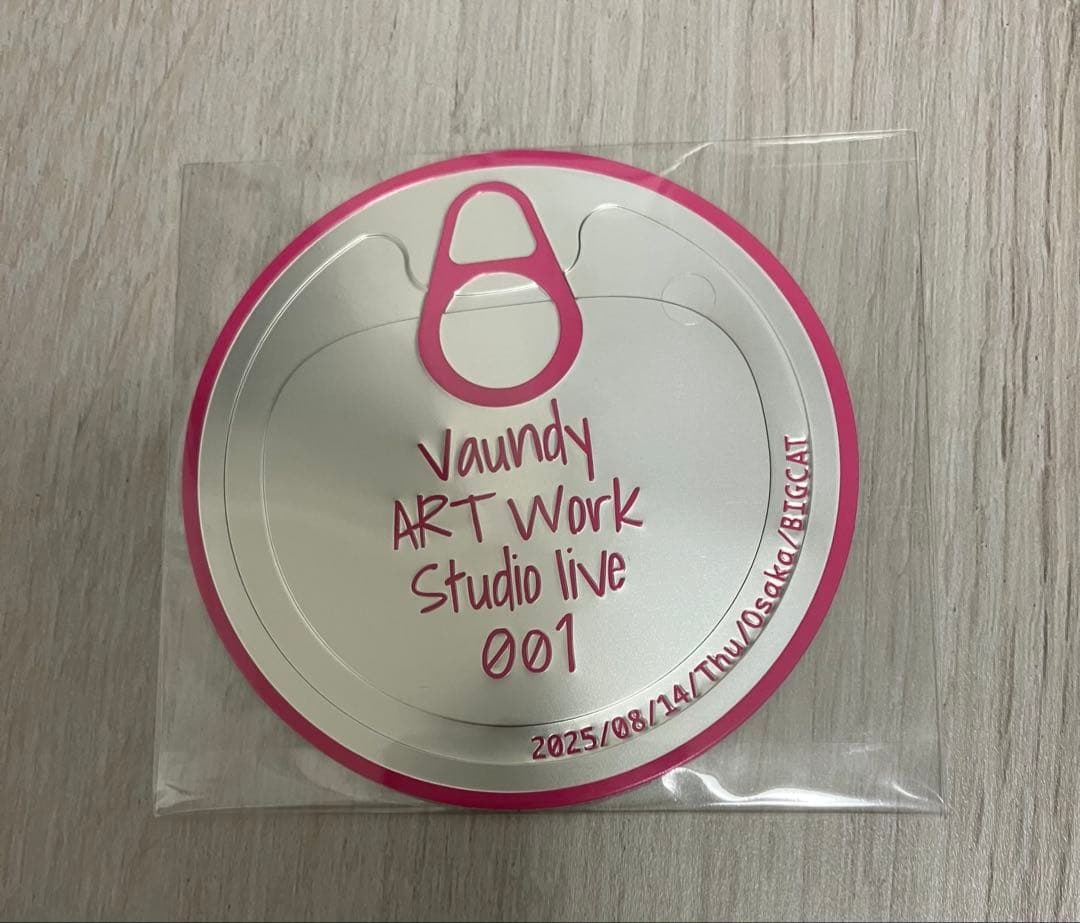 vaundy ライブハウス　大阪公演　4点