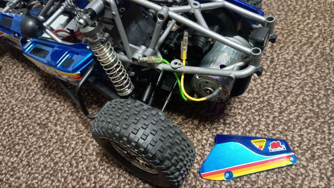 タミヤ BBX BB-01シャーシ ダートチューンモーター