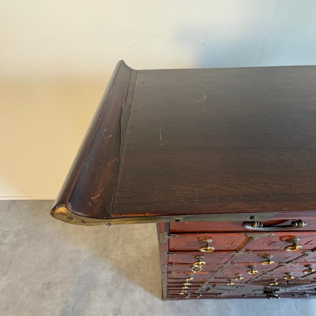 李朝　薬箪笥　薬屋のひとりごと