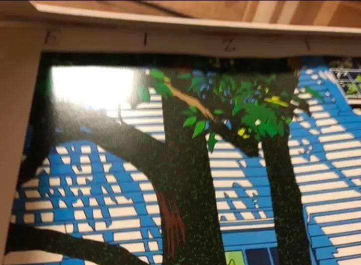 鈴木英人　額縁入りポスター