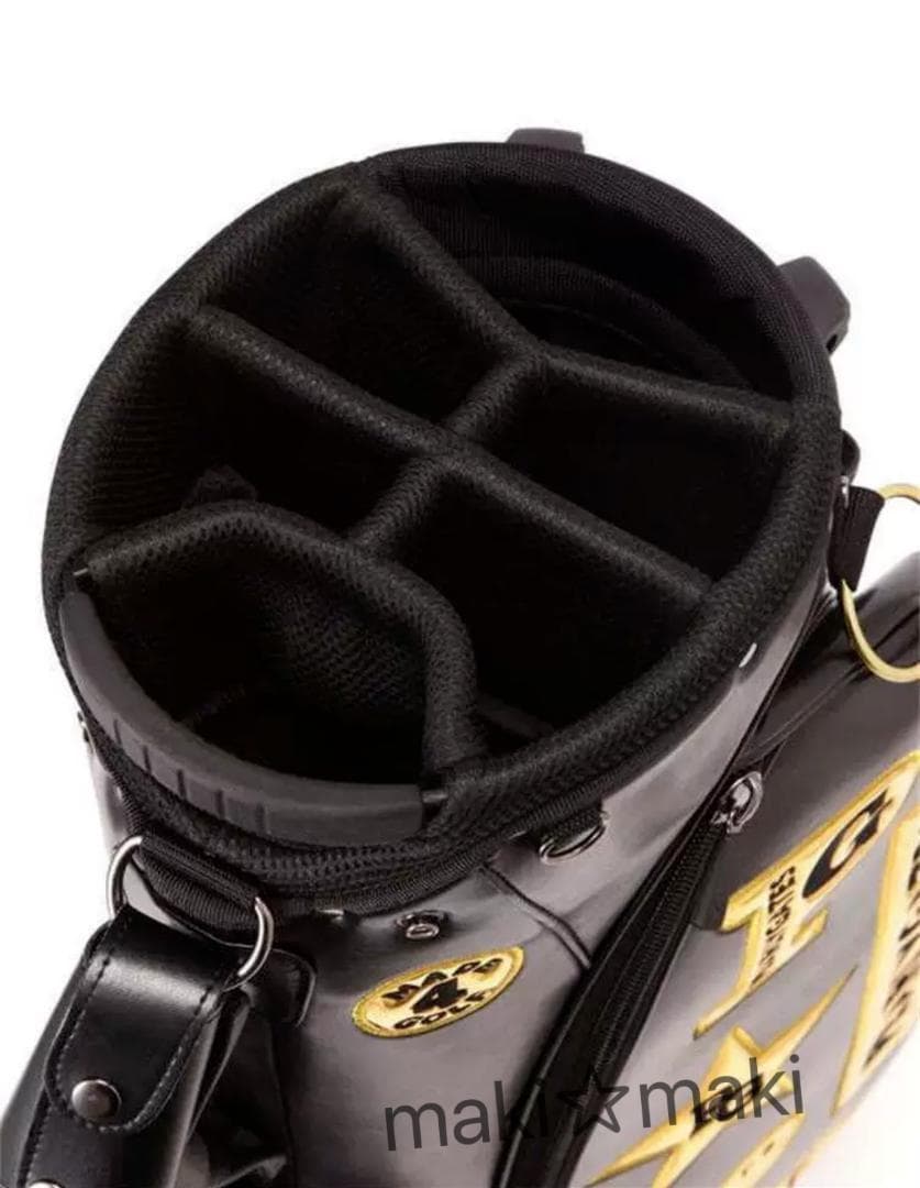 PEARLY GATES キャディバッグ ブラック/ゴールド新品未使用