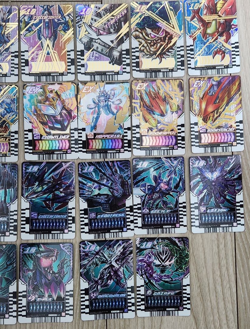 仮面ライダーガッチャード　ライドケミートレカL以上 123枚まとめ売り