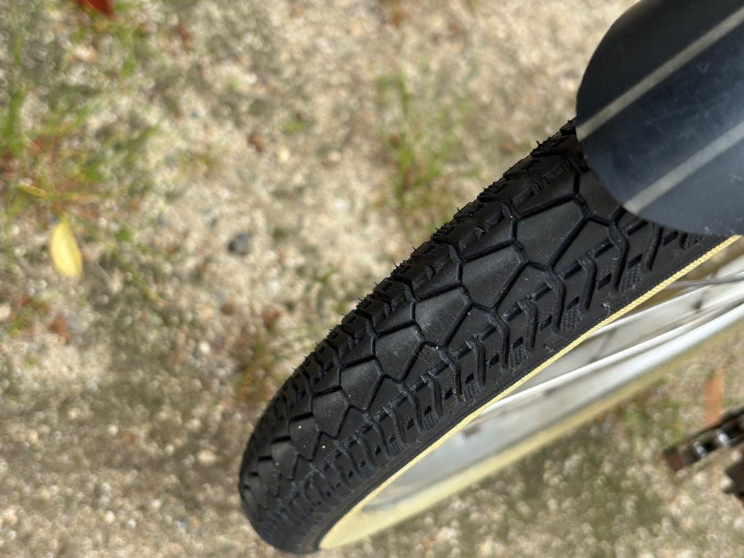 m.k.papaさん専用 ルイガノ(MV-1)ミニベロ　ホワイト 前カゴ付き