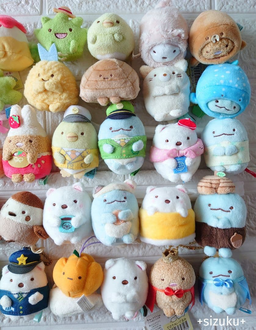 【新品〜美品・38体】すみっコぐらし てのりぬいぐるみ まとめ売り