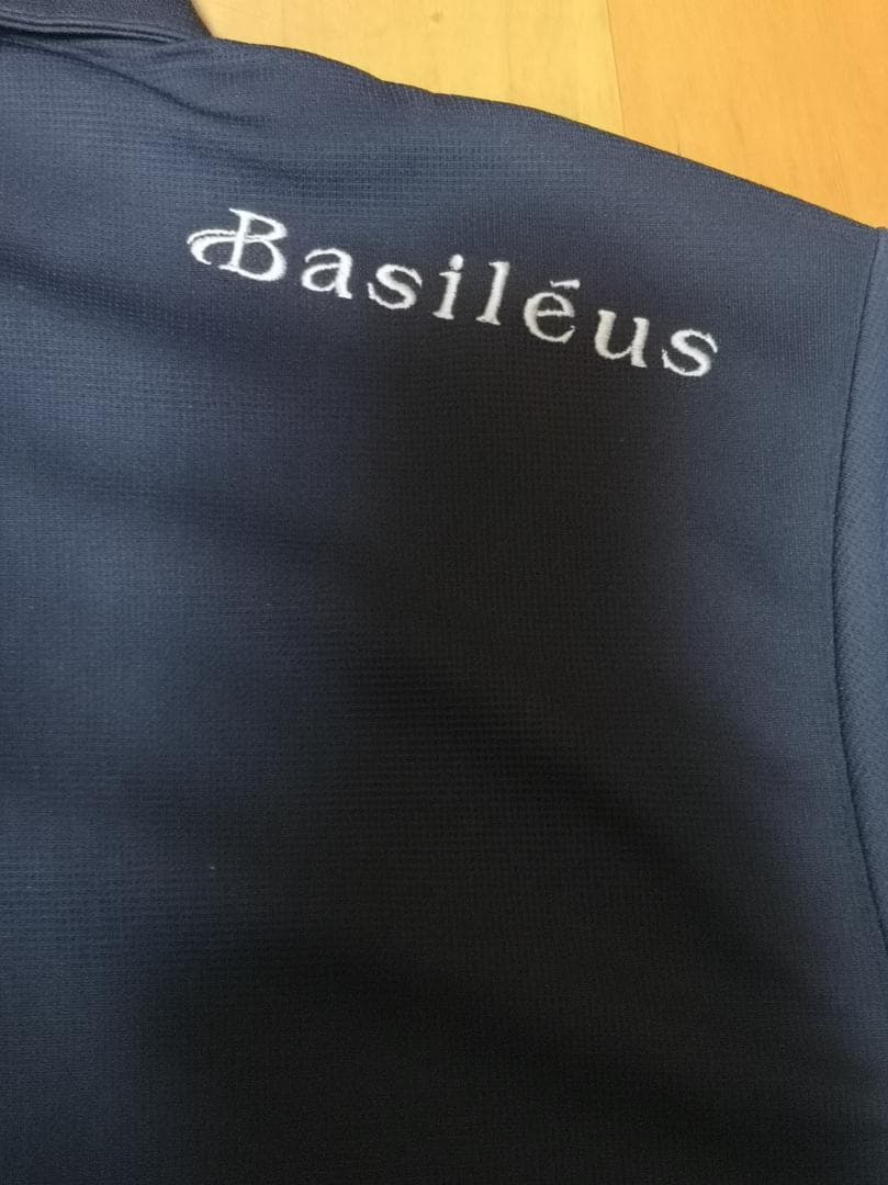 新品 未使用 非売品 トライファス バシレウス ポロシャツ Lサイズ