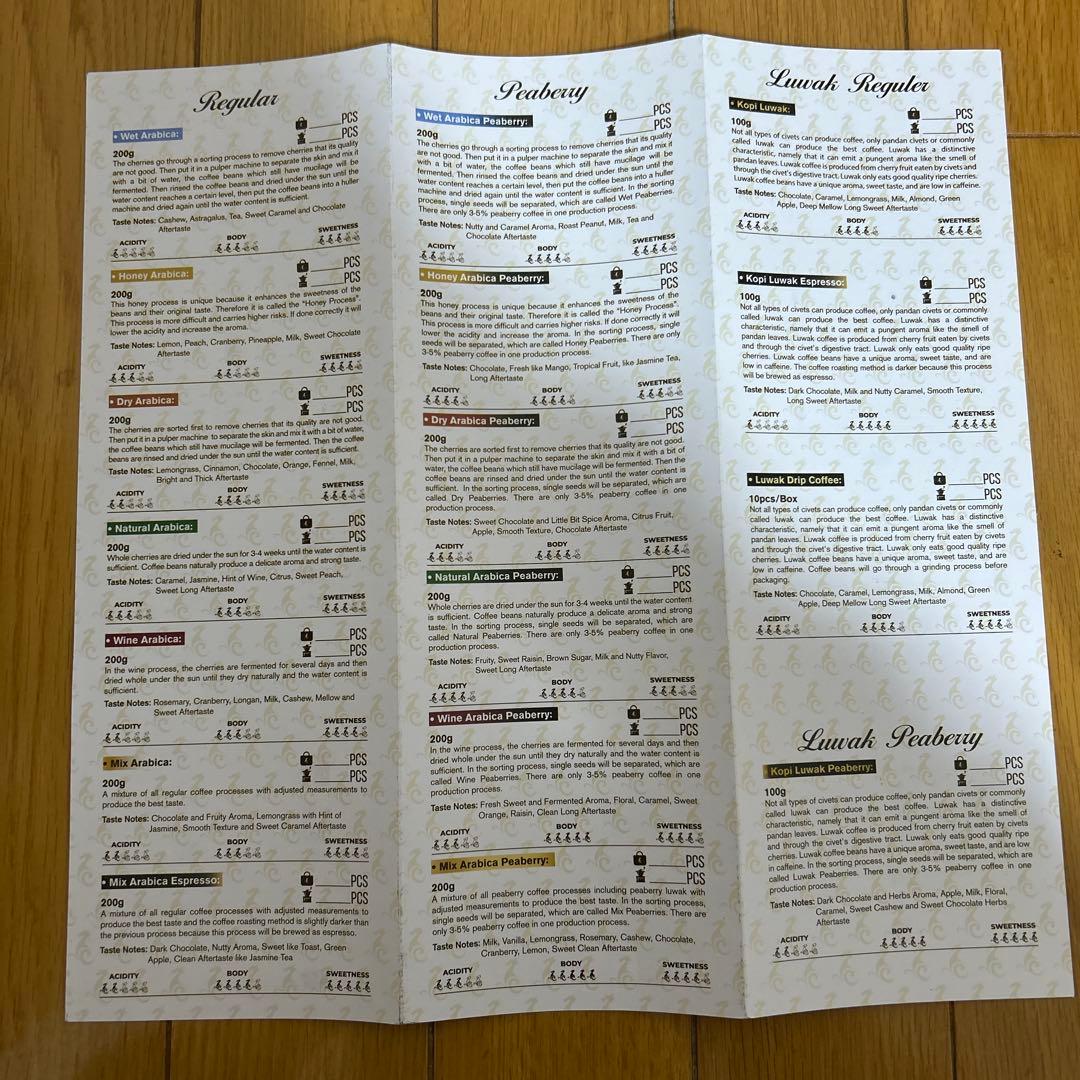 ジャコウネココーヒーGolden Malabar Kopi Luwak