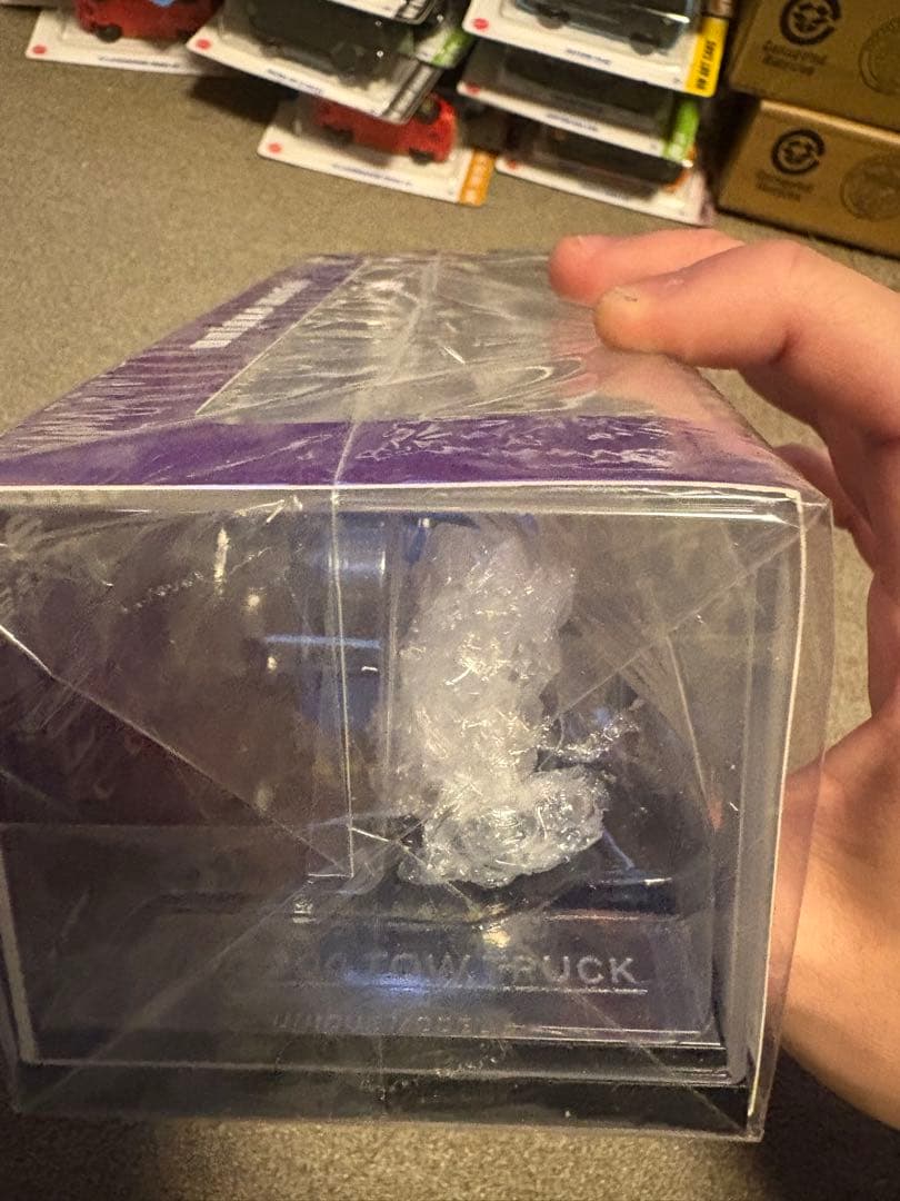 1/64 サイズ　日野　300 積載車　JAFカラー　未開封品　ラス1