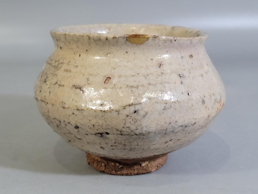 茶道具 古萩 塩筍茶碗 時代物 DT276