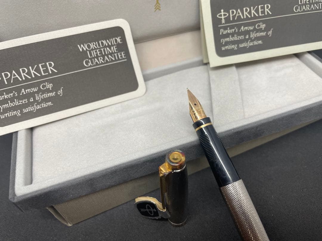 未使用品　Parker 万年筆 14k 585 ペン先　金