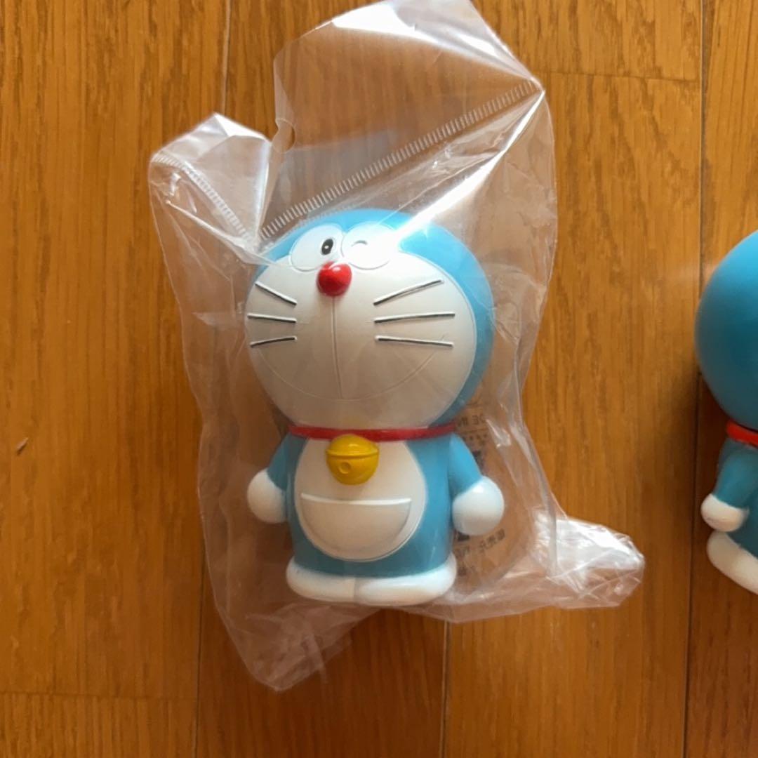 ミラーマン、ドラえもん、忍者ハットリくんのレトロ貯金箱4点セット