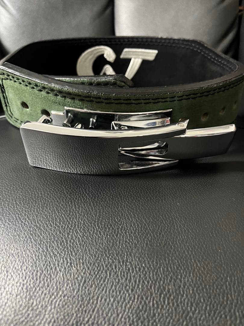 木澤ベルト トレーニング・パワーベルト 緑色