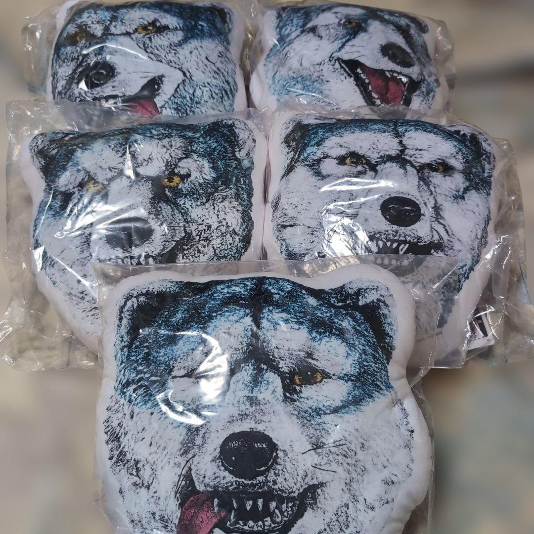 一番くじ　MAN WITH A MISSION　フェイスクッション