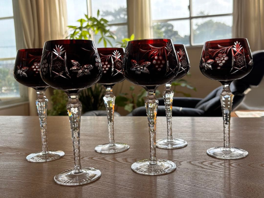 LAUSITZER GLASS ラウジッツァーグラス　ザクセンクリスタル　高島屋