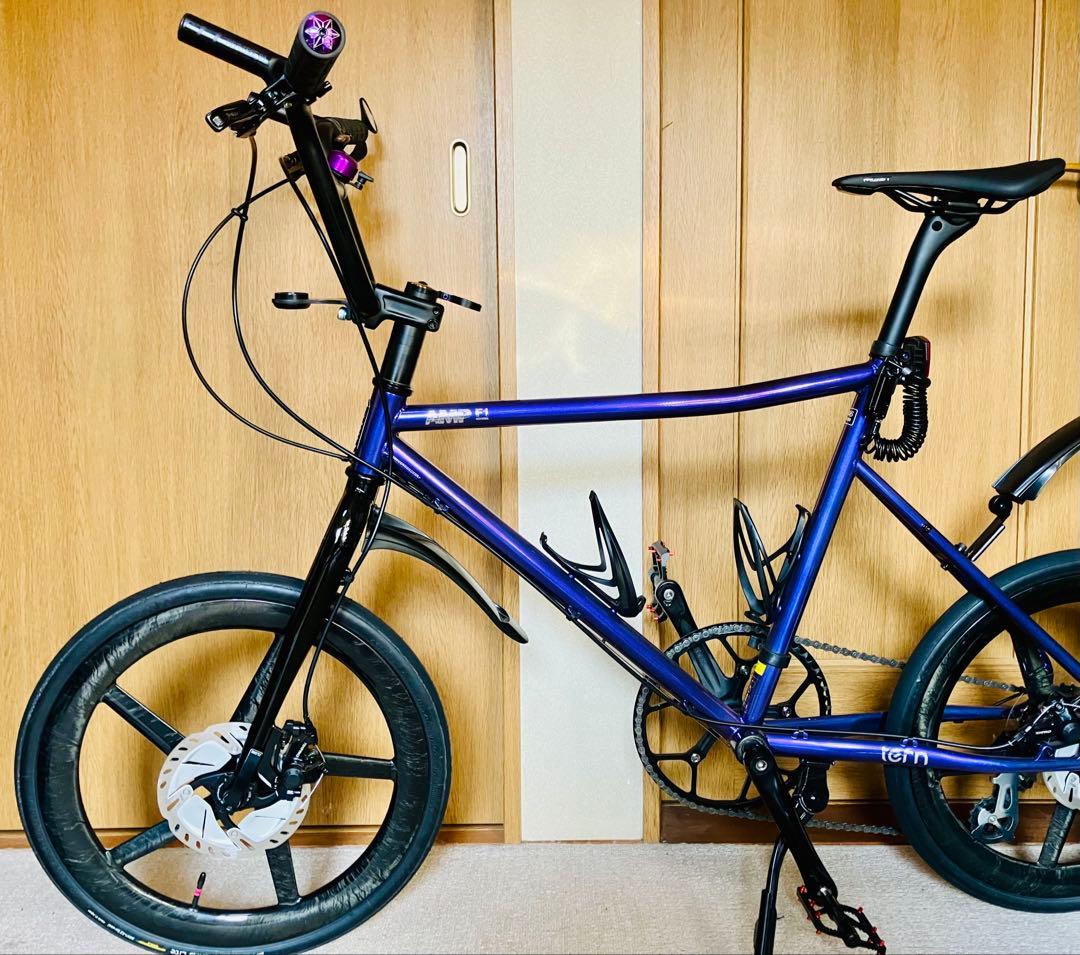 ⭕️美車 TERN AMP F1 アンプF1 ミニベロ カスタム カーボンホイール