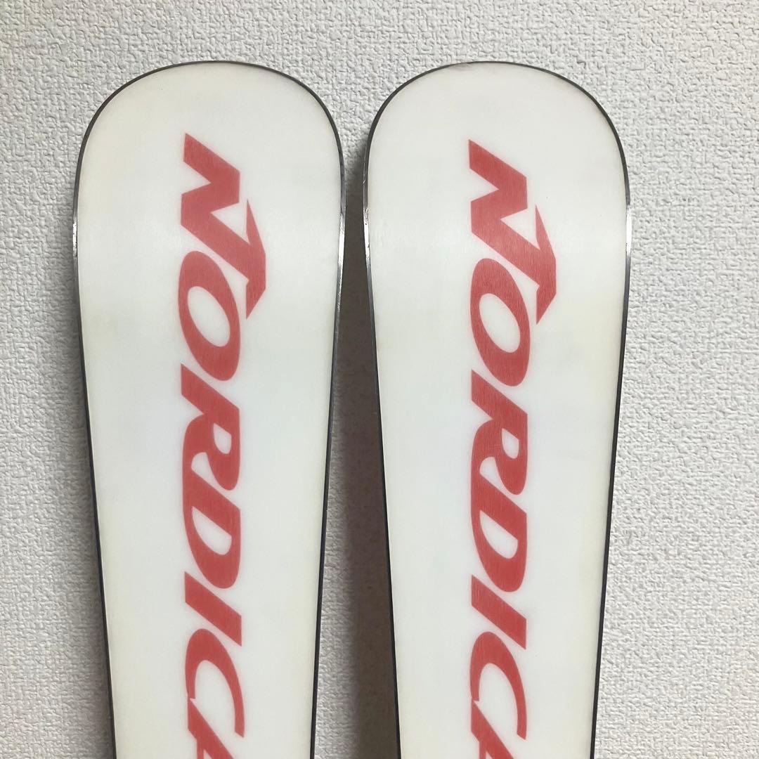 【良品】NORDICA SPITFIRE ノルディカ スキー162cmストック付