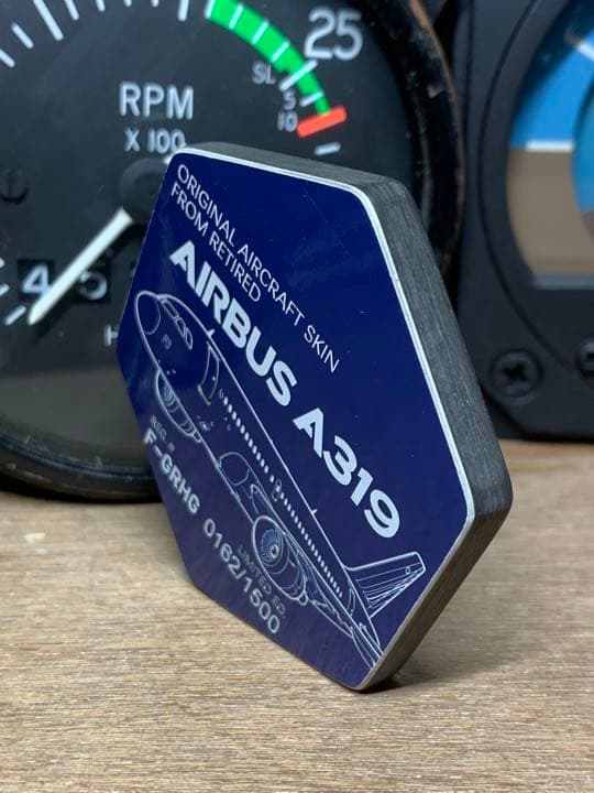 エールフランス エアバス A319 タグ カーボン Air France