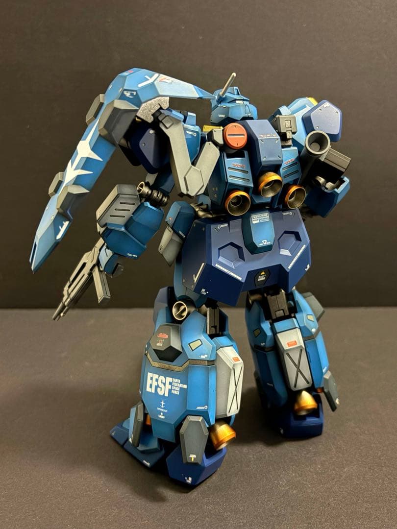 HG グスタフカール00型　全塗装完成品　台座付属