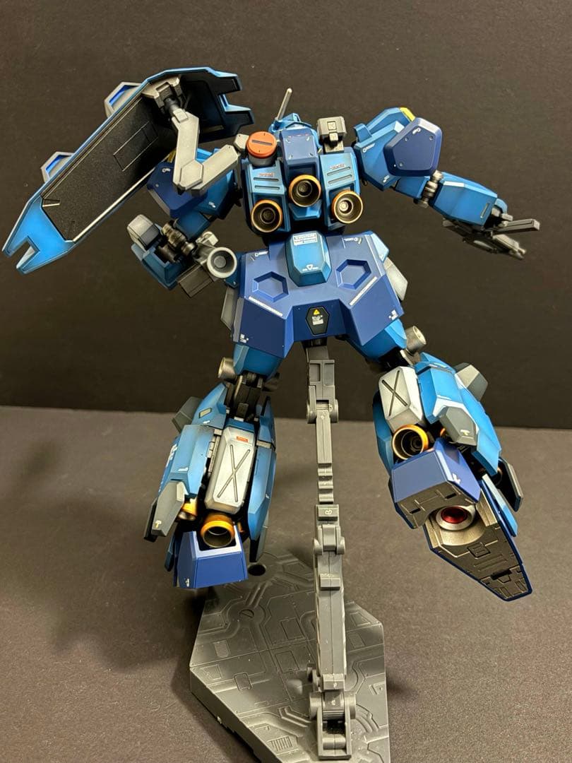 HG グスタフカール00型　全塗装完成品　台座付属