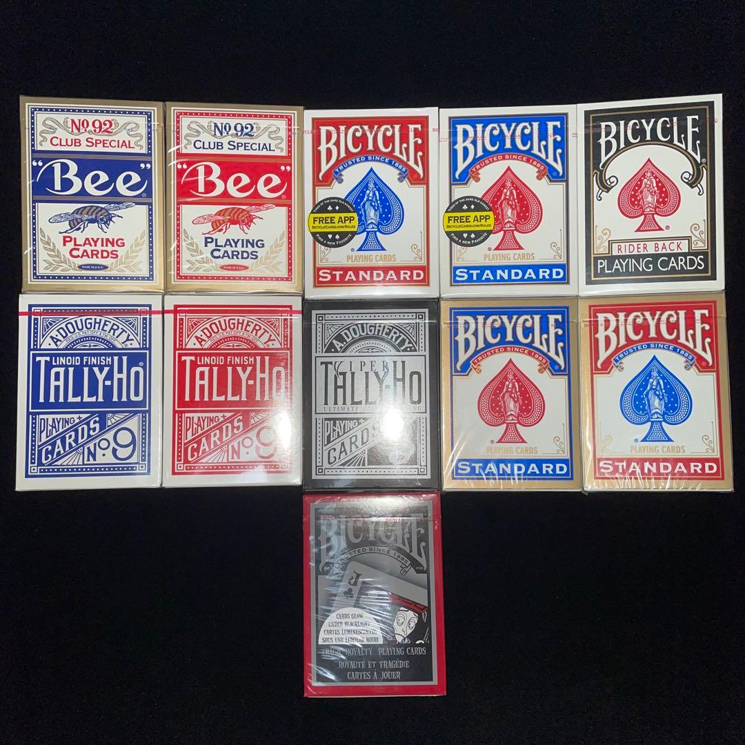 トランプ バイシクル バイスクル Bee タリホー 未開封 11個セット