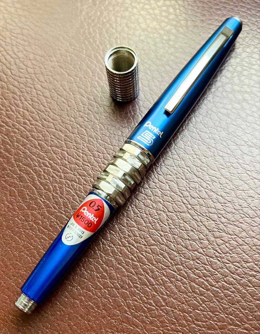 ぺんてる5 ケリー シャープペンシル カスタムグリップ付 handwood