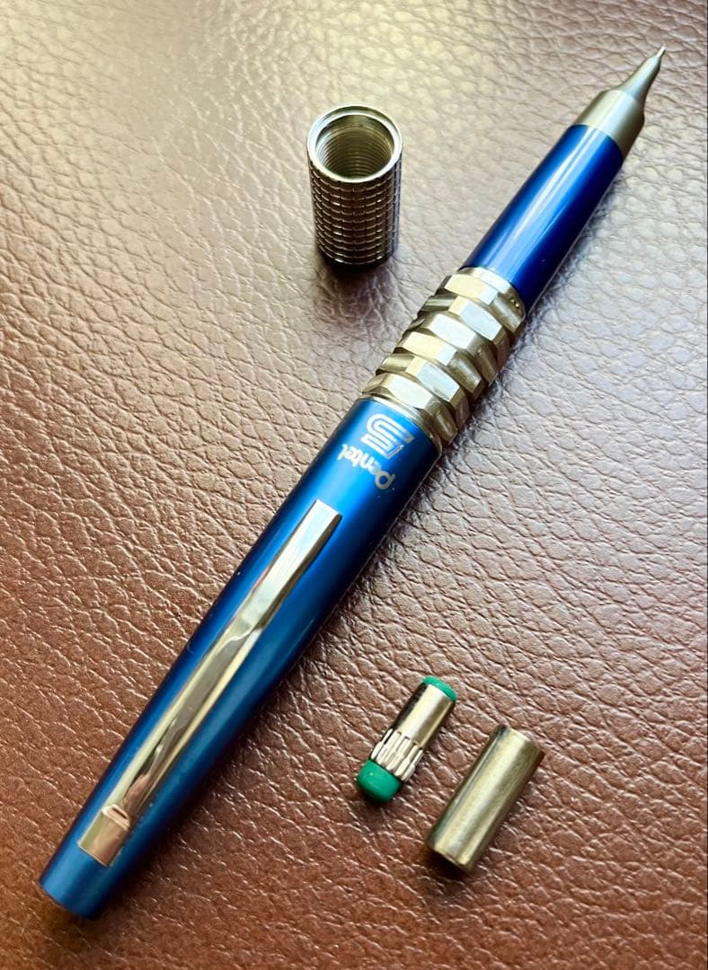 ぺんてる5 ケリー シャープペンシル カスタムグリップ付 handwood