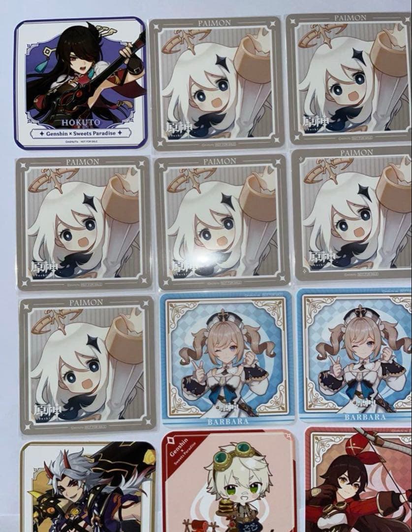 原神 スイパラ 原神焼き GIGO コースター 47枚 まとめ売り