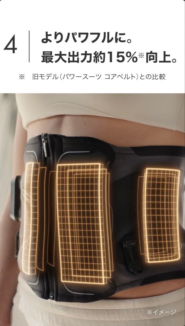 「値下げ交渉も可」シックスパッドコアベルト2 【新品未開封】Sサイズ