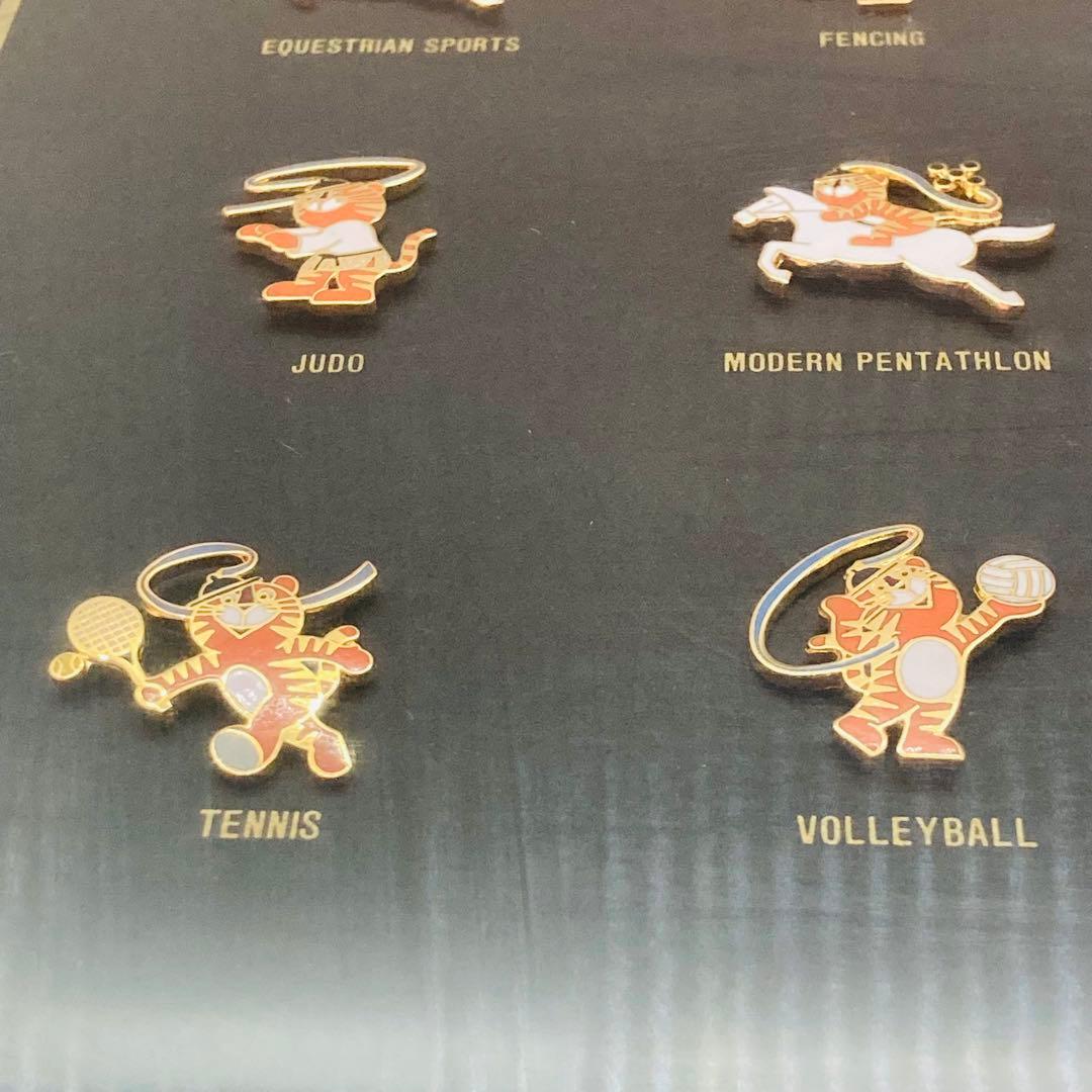 1988年 ソウルオリンピック ホドリ バッジシリーズ セット ネ1