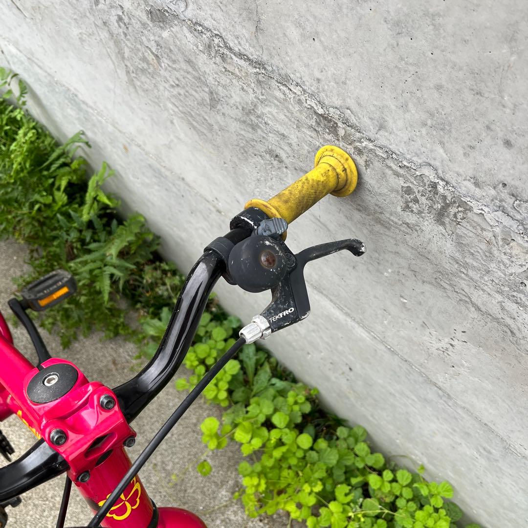 ヨツバサイクル　18インチ　限定マゼンタカラー　東京多摩地区より