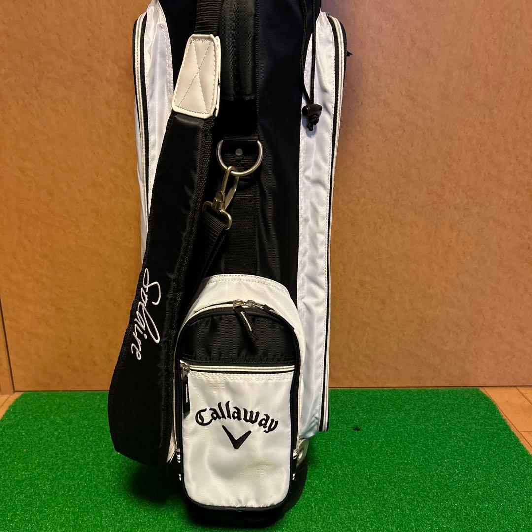 Callaway Solaire キャディバッグ ブラック/ホワイト
