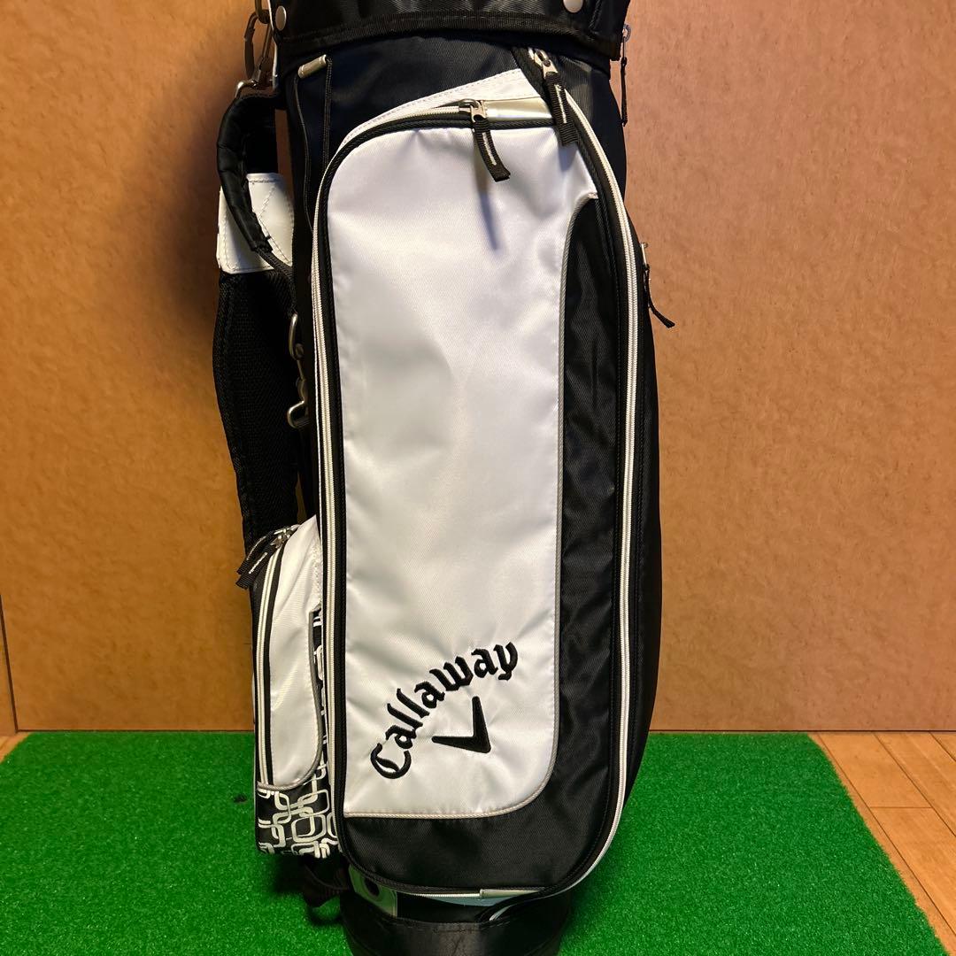 Callaway Solaire キャディバッグ ブラック/ホワイト