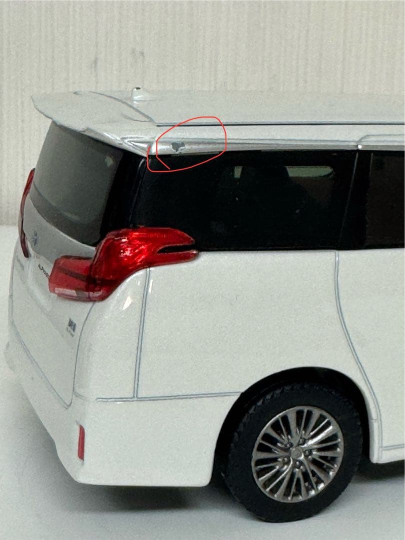 トヨタ アルファード 30系　カラーサンプル　ミニカー