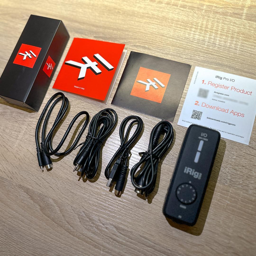 iRig Pro I/O MIDIインターフェース