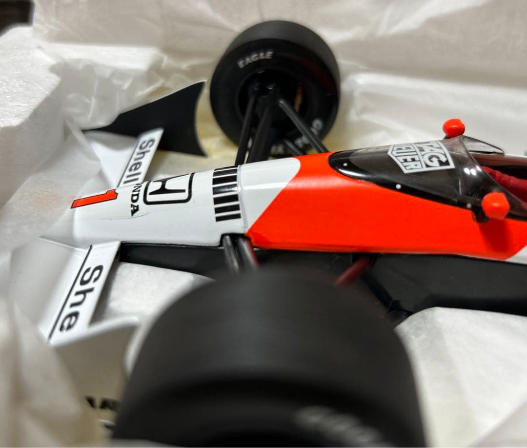 ミニチャンプス、アイルトンセナレーシングコレクションマクラーレンホンダ1989