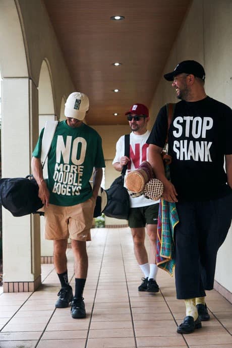 メンズウェア CPH/GOLF #NO PAR HALF MOCK NECK TEE M