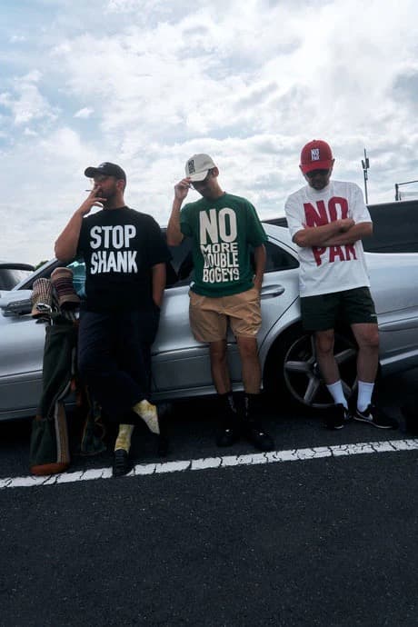 メンズウェア CPH/GOLF #NO PAR HALF MOCK NECK TEE M