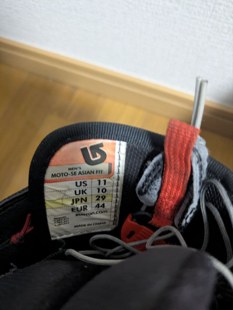 BURTON スノーボードブーツ ブラック　29CM