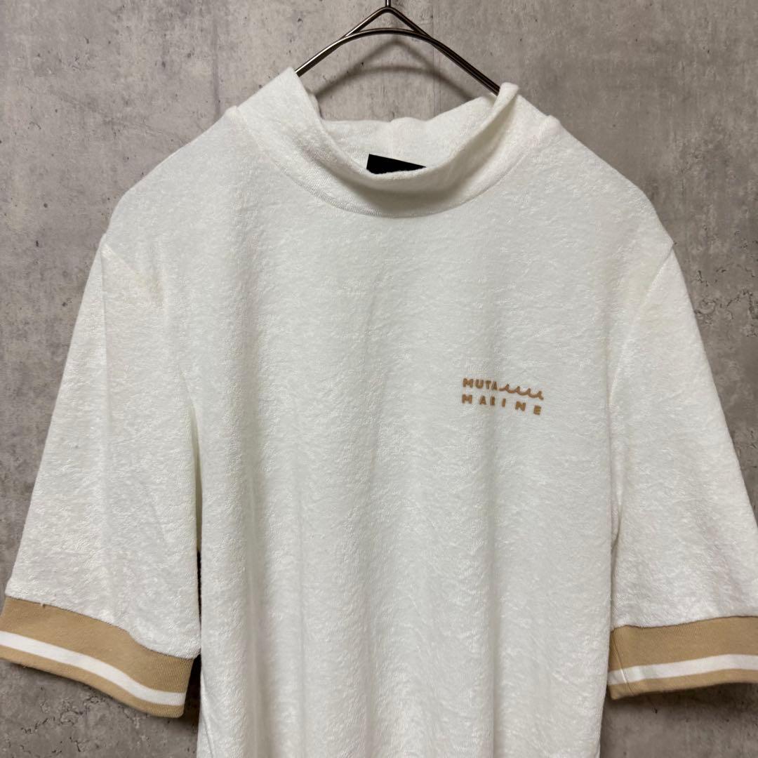 # muta MARIN GOLFパイル ハーフスリーブモックネックシャツ