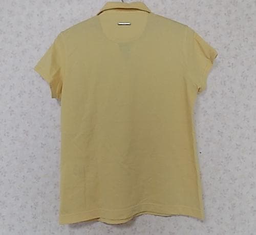 30778　アダバット　レディース　ポロシャツ　黄色　サイズ40