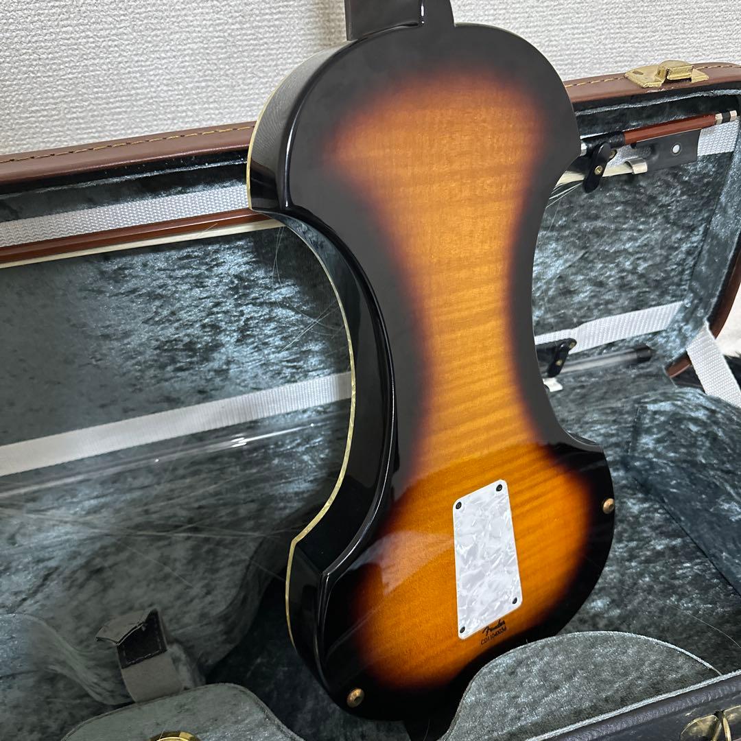 レア Fender FV-3 エレキバイオリン 専用ケース等 付属品多数 弦楽器