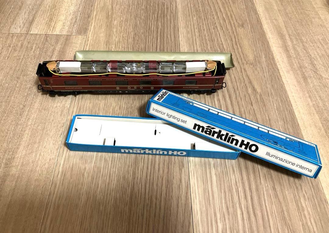 Marklin メルクリン 寝台車 No.4064 + 客室照明 No.7320