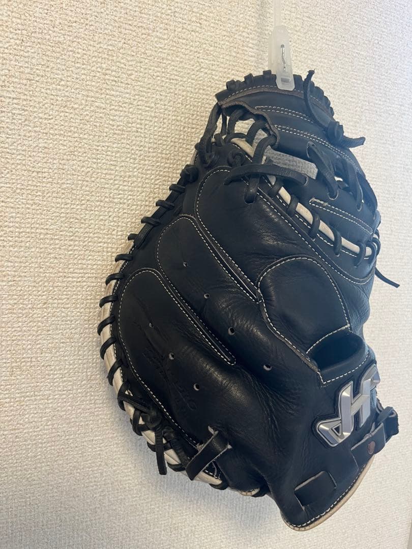 ハタケヤマ　ゴールドオーダー　硬式ミット　刺繍なし