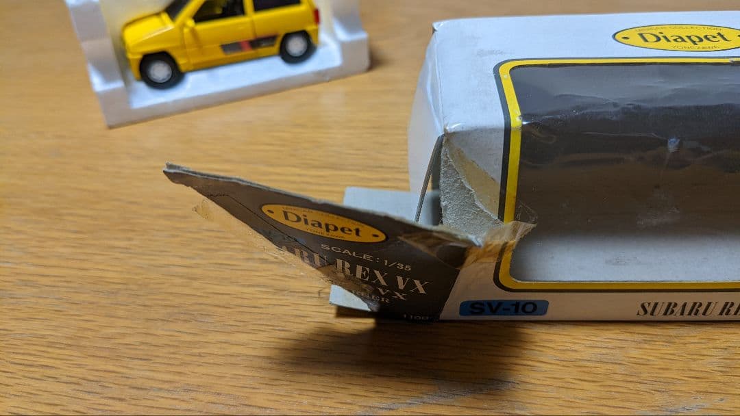 スバルレックス　ミニカー