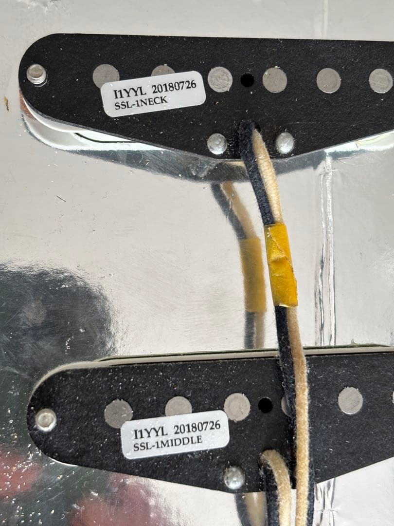 ストラトキャスタータイプ　日本製2Pバスウッドボディ　国産ネック