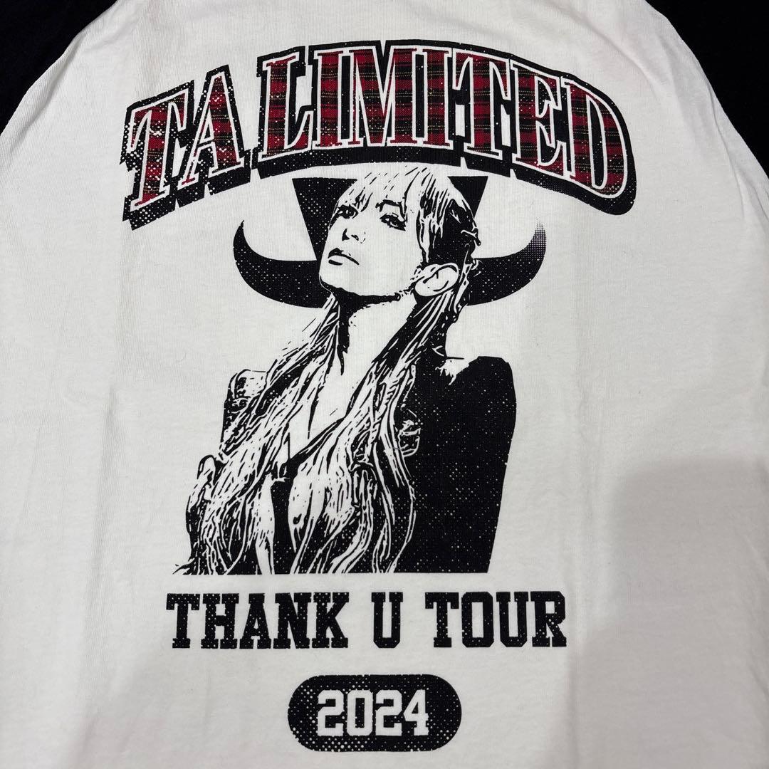 浜崎あゆみ TA LIMITED THANK U 2024 Tシャツ 【Ｓサイズ